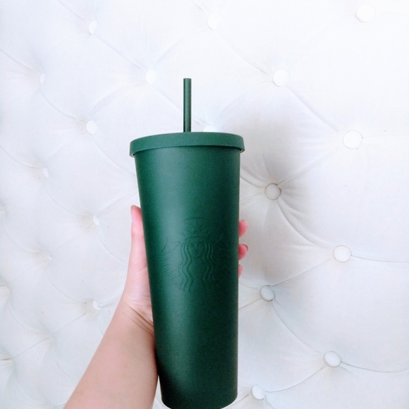 Starbucks Other - RARE HARD 2 FIND STARBUCKS TUMBLER MATTE GREEN